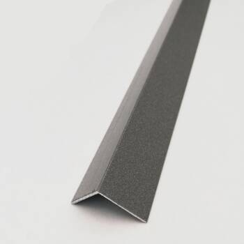 Cornier aluminiu 15x15mm 1m gri inchis